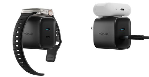 Nomad推出65W GaN雙口充電器，集成蘋(píng)果MFi認(rèn)證Apple Watch充電功能，售價(jià)100美元
